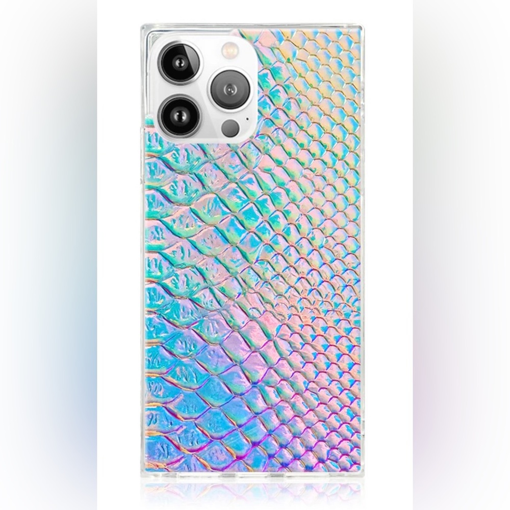 Flaunt Iridescent Crocodile iPhone 15 Pro Max Case